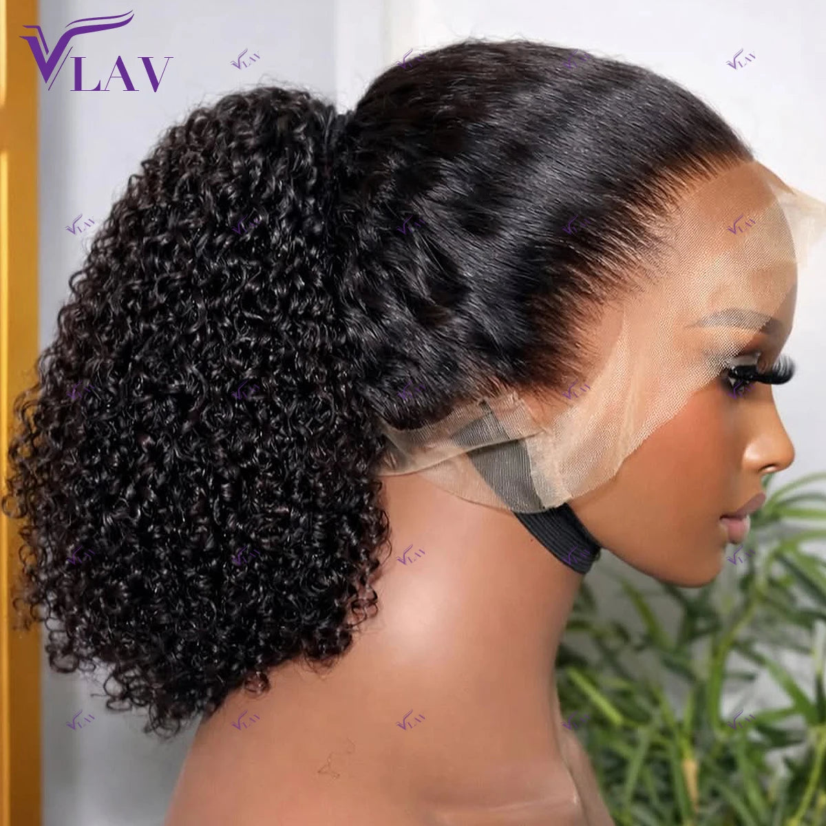 100% Human Hair Wigs For Women Brazilian 450 High Density Kinky Curly Glueless Wigs 13x6 HD Lace Frontal Wig 360 PrePlucked Lace
